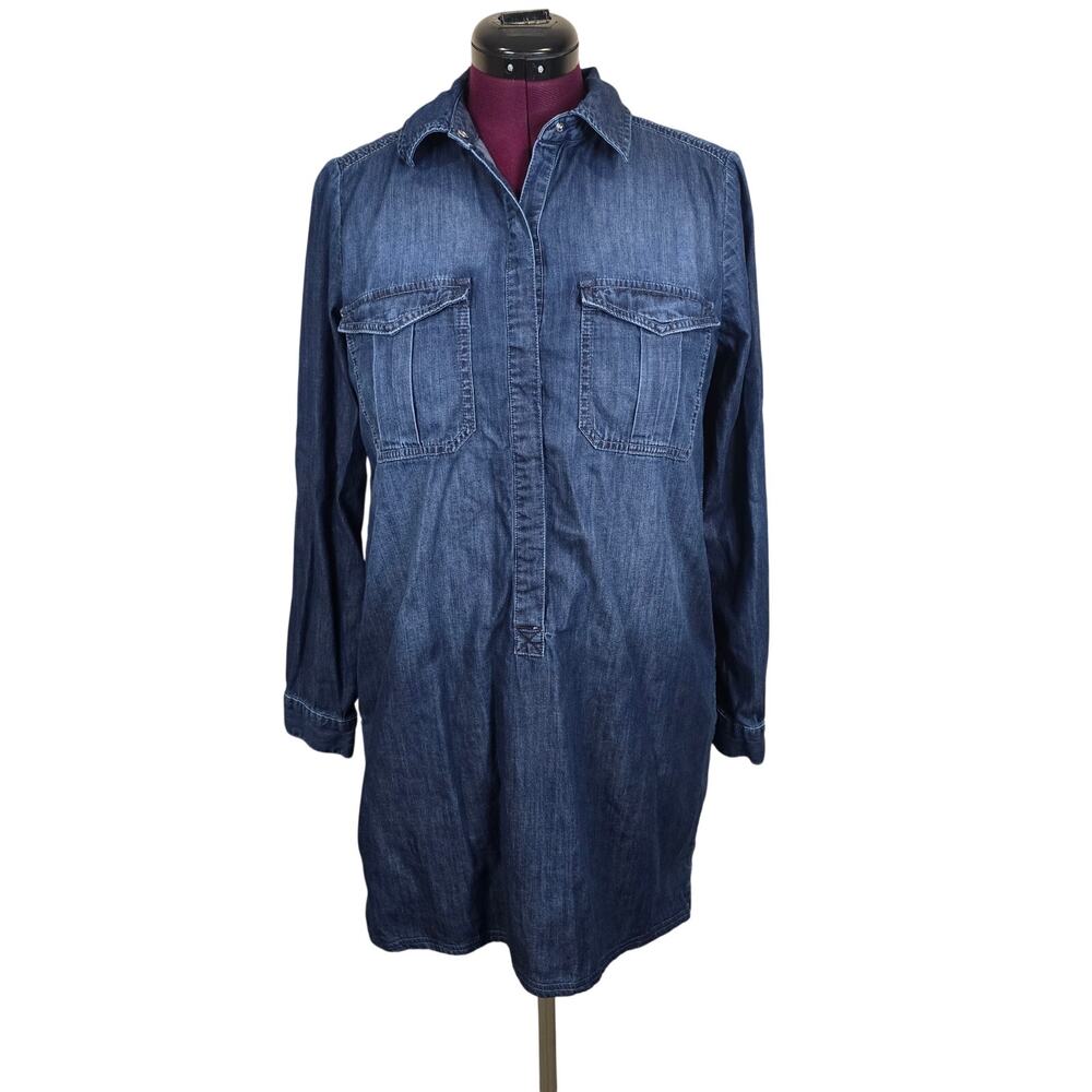 White House Black Market Indigo Mini Dress